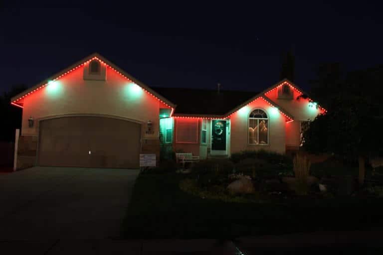 RGB Down Lighting - Trimlight Permanent Christmas Lights - For Homes ...